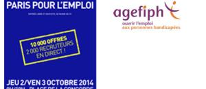 L'Agefiph présente la Web-TV Handichat au Salon "Paris pour l'emploi"