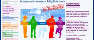 Forum de  recrutement Paris de la Diversité et du Premier Emploi