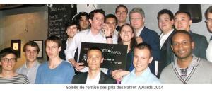 Parrot Awards : le challenge étudiants le plus innovant
