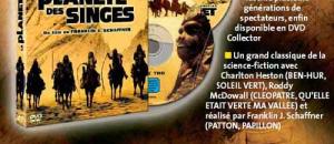 SORTIE DU DVD LA PLANETE DES SINGES