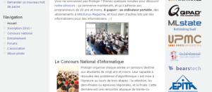 Lancement de la 18ème édition   du Concours National d’Informatique Prologin   