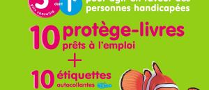 Pour la rentrée, chosissez de couvrir vos livre tout en oeuvrant pour la bonne cause