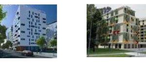 Inauguration en septembre 2012 de deux nouvelles résidences étudiants à Grenoble (Isère)