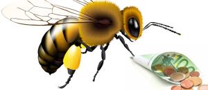 Avez vous une idée du montant du salaire annuel d'une abeille?