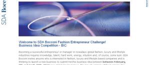 Concours Fashion Entrepreneur Challenge Competition
