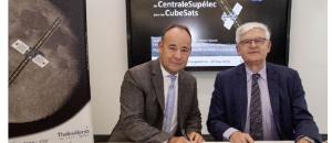 CentraleSupélec, la tête dans les étoiles : inauguration de son Centre Spatial pour les Cubesats,