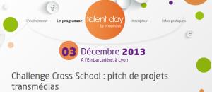 Coup d'envoi du Challenge Cross-School à l'occasion du Talent Day d'Imaginove