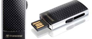 La clé USB Transcend JetFlash 560 : Design "fibre de carbone"