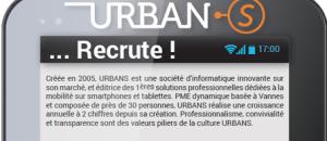 URBANS recrute ( Développement d'applications sur smartphones et tablettes)