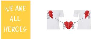 Une opération solidaire "We are all heroes" lancé par C&A