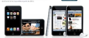Du nouveau chez Apple : L'iPod Touch et iPod Nano