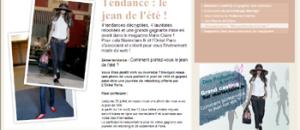 Concours le jean de l'été