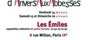 Du 14 au 16 novembre 2014, Portes ouvertes d'Anvers aux Abbesses