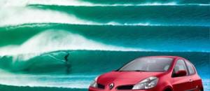 Renault et Rip Curl s'unissent pour donner naissance à la CLIO BY RIP CURL 2008 