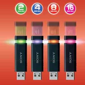 Sony lance des clés usb très spéciales ...