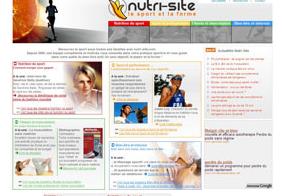 Nutri-site.com, encore et toujours plus d'infos !