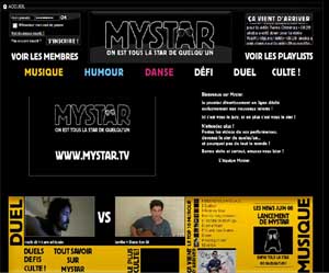www.mystar.tv. le rendez-vous de tous les talents !