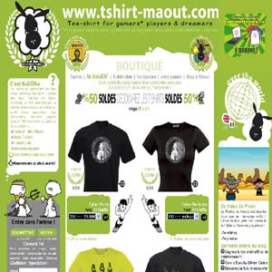 www.tshirt-maout.com, des soldes à n'en plus finir !