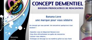 Bananalove, la nouvelle boisson provocatrice de rencontres !