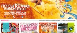 Le Rip Curl Pro surf Mademoiselle 2008 !