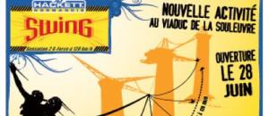 Une nouvelle activité à sensation au Viaduc de la Souleuvre : LE SWING !