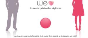 We-love.com, un nouveau site de ventes privées qui met en avant les nouveaux créateurs !