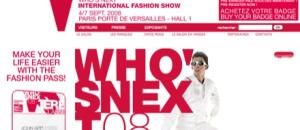 Le salon de Mode, Who's next, International Fashion Show arrive à Paris !
