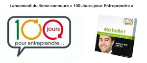 Lancement du 4ème concours "100 Jours pour Entreprendre"