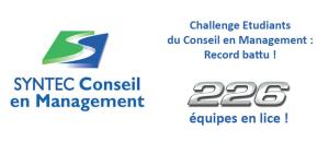 2014 : 1ère édition du Challenge Etudiants du Conseil en Management - Record battu !