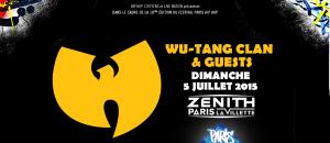 Wu-Tang Clan & Guests @ Zénith de Paris-La Villette