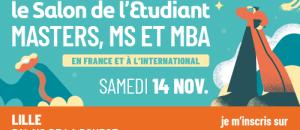 Le Salon de l'Etudiant masters, mastères spécialisés et MBA, en France et à l'international à Lille