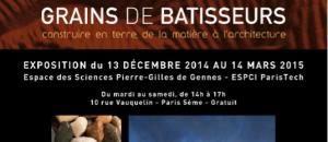 Exposition Grains de Bâtisseurs