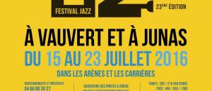 Festival Jazz à Junas // 23eme édition du 15 < 23 juillet 2016