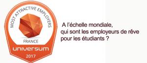 Quelles sont les entreprises mondiales préférées des étudiants pour un premier emploi?