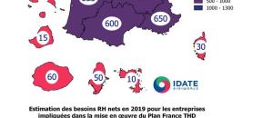 La filière des Infrastructures numériques prévoit 6400 recrutements en 2019