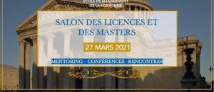 Salon des Licences et des Masters de l'Ecole de management de la Sorbonne