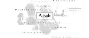 «Lingerie de Luxe», la nouvelle collection d' Aubade.