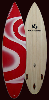 La shortboard Nitro par Sunova Surfboards : une bombe !