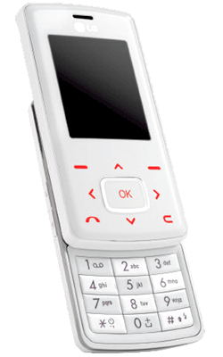 Tendance téléphonie mobile : au tour du LG KG800 White