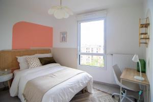 Coliving - Villeurbanne - Lyon - Chambre pleine de charme de 10 m² à louer près de Lyon - LYO24