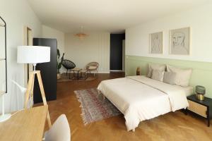 Coliving - Saint-Denis - Paris - Masterbedroom de 27 m² avec balcon à louer en coliving dans un grand appartement en coliving à Saint-Denis - SDN52