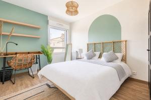 Coliving - Bordeaux - Chambre apaisante de 12 m² à Bordeaux - BO34