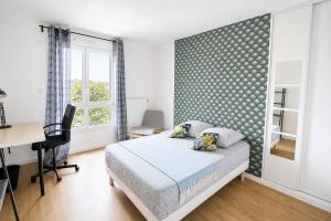 Coliving - Clichy - Paris - Grande chambre lumineuse – 15m² - CL1