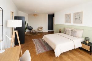 Coliving - Saint-Denis - Paris - Masterbedroom de 27 m² avec balcon à louer en coliving dans un grand appartement en coliving à Saint-Denis - SDN52