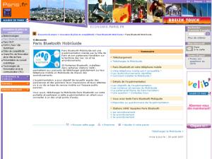  alt="Des guides de quartiers accessibles par Bluetooth à Paris"