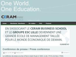  alt="Le CERAM Business School et le Groupe ESC Lille fusionnent"