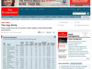  alt="Classement des MBA : Tuck School of Business, premier du classement The Economist"