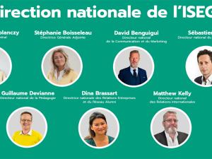  alt="Pour accompagner sa dynamique, l'ISEG renforce sa Direction nationale"