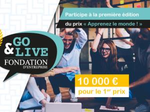  alt="Prix "Apprenez le monde" de la fondation d'entreprise Go&Live"