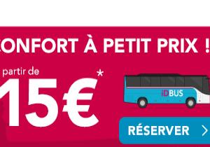  alt="Super bon plan voyage étudiant: Partez en bus tout confort Paris/Bruxelles - Lyon/Paris - Lille/Amsterdam à partir de 15€ !"